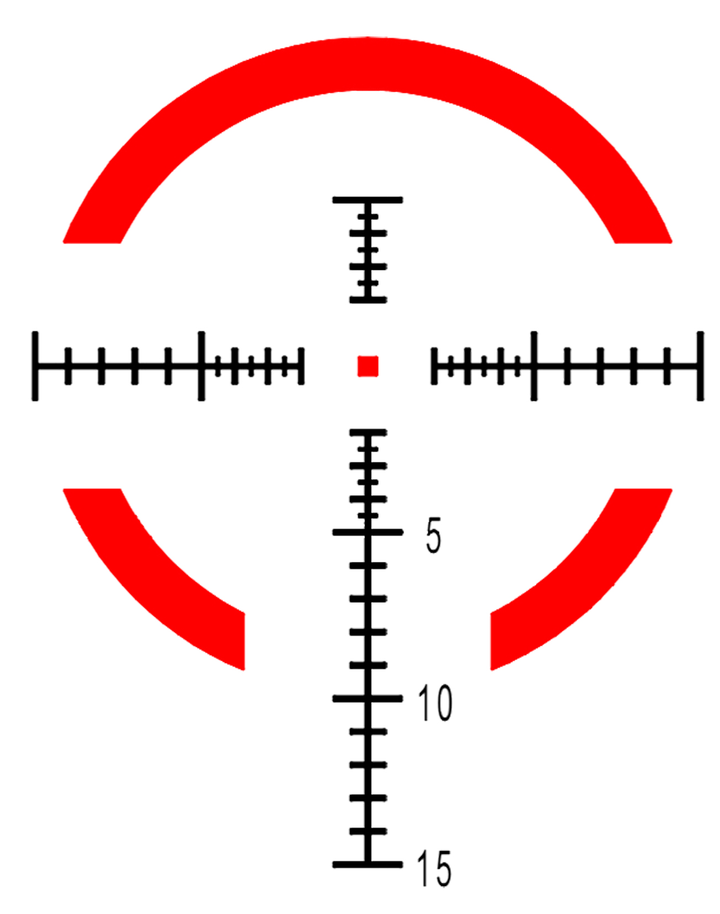 Rudolph Optics AR 1-8x24mm AR1 FFP IR Reticle - Image 3