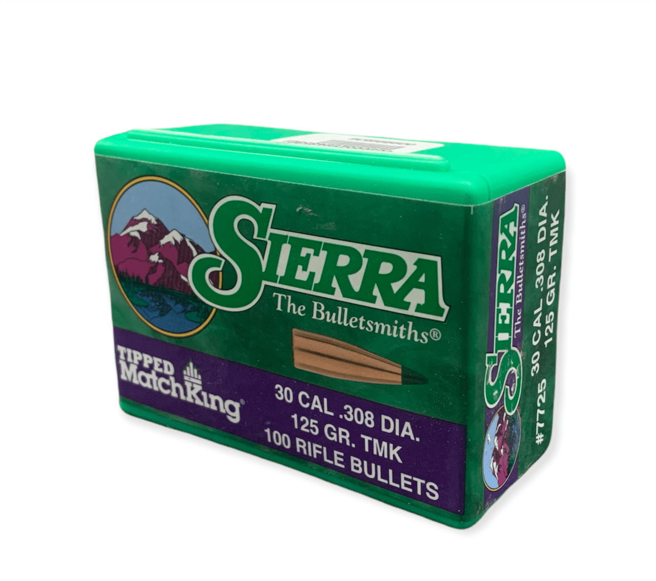 SIERRA TIPPED MATCHKING 30CAL .308 125gr (100)