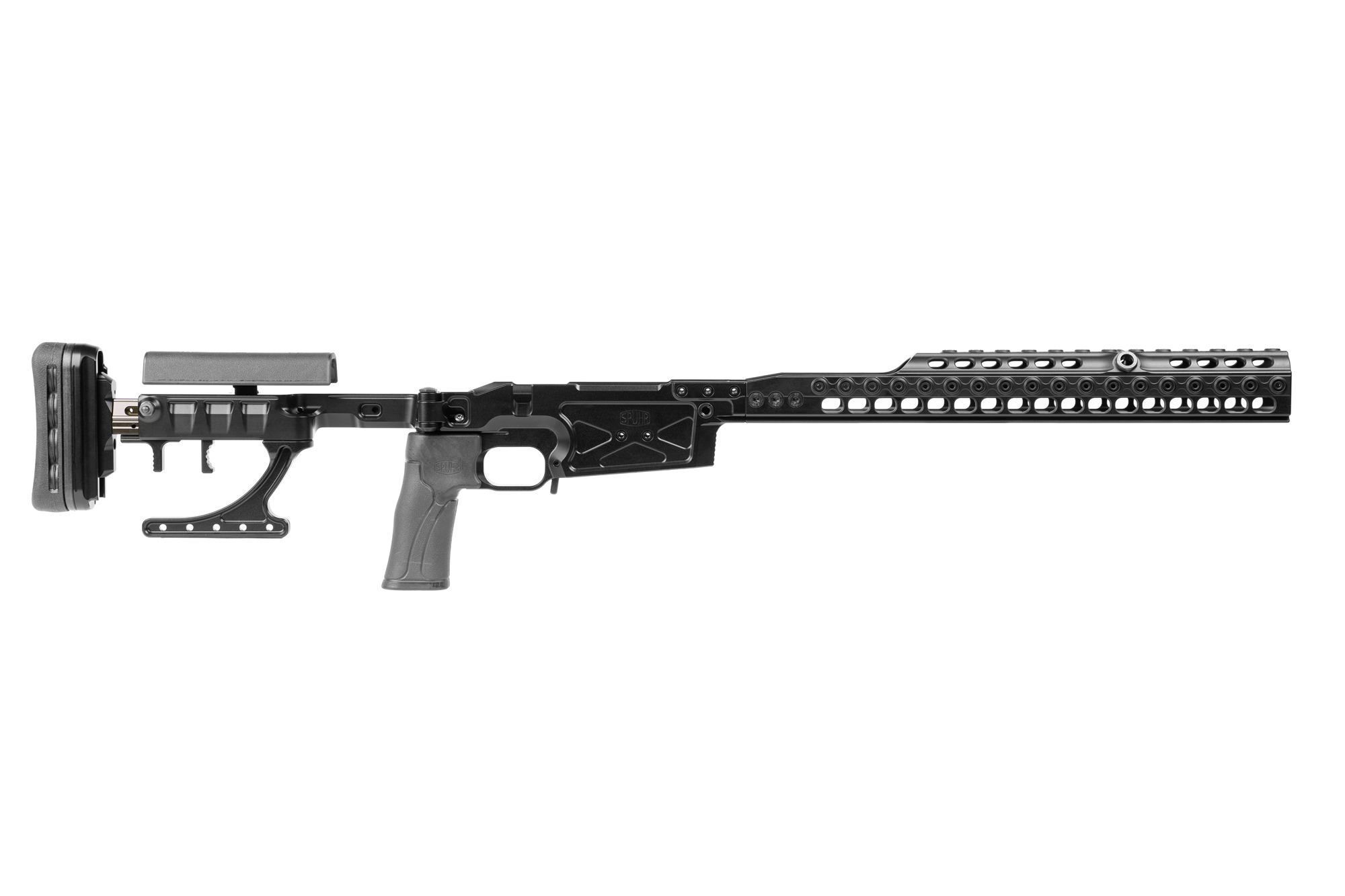SPUHR CHASSIS R700 LCP SA, BLACK, 16"