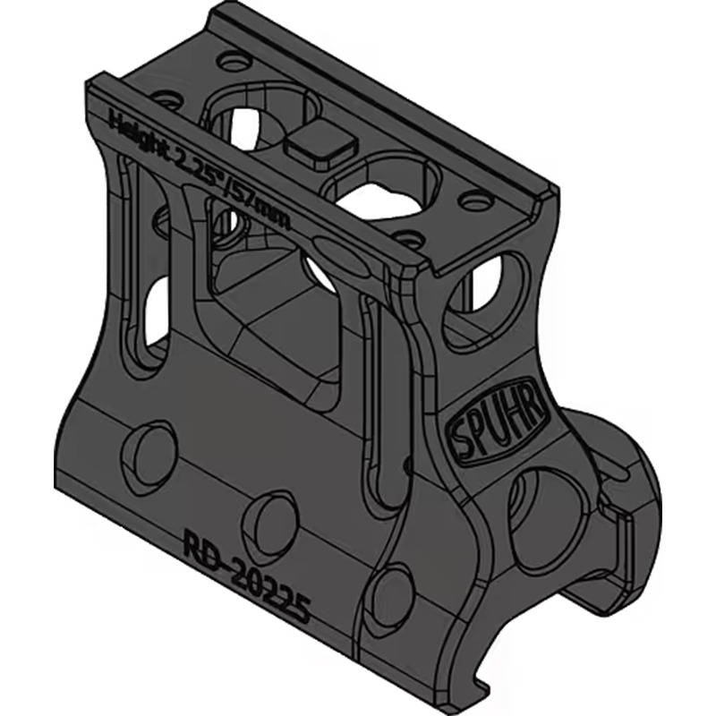 SPUHR RD-20225 AIMPOINT T-2 MOUNT H57MM/2.25" PIC