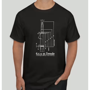 SPUHR T-SHIRT, 6.5 SWEDE, BLACK/KHAKI, MALE, LARGE