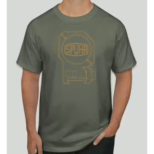 SPUHR T-SHIRT, ISMS, OD/KHAKI, MALE, LARGE
