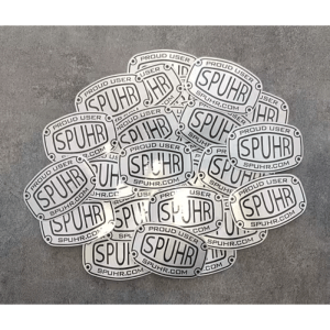 SPUHR SPUHR BRUSHED ALLOY STICKER