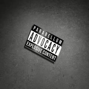 SPUHR SPUHR PARABELLUM ADVOCACY STICKER