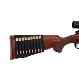 Allen Buttstock Rifle Cartridge Holder - Black
