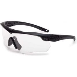 ESS Crossbow One Ballistic Glasses - Black Frame, Clear Lens