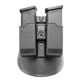 Fobus Roto Double Magazine Pouch - 9mm, Black