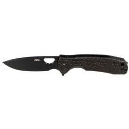 Honey Badger 8Cr13Mov Flipper Knife - Medium, Black DLC