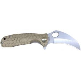 Honey Badger Claw Small Folding Knife - Tan