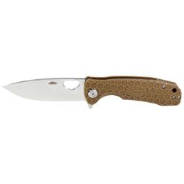 Honey Badger Flipper D2 Folding Knife - Large, Tan