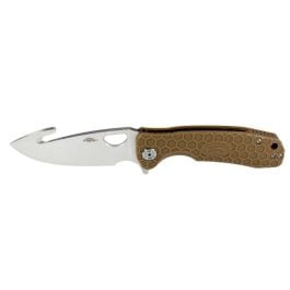 Honey Badger Hook Folding Knife - Medium, Tan