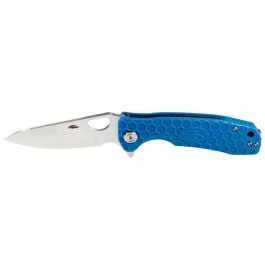 Honey Badger Leaf D2 Flipper Knife - Large, Blue