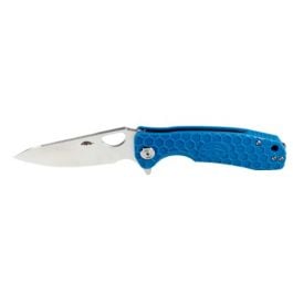 Honey Badger Leaf Folding Knife - Medium, Blue