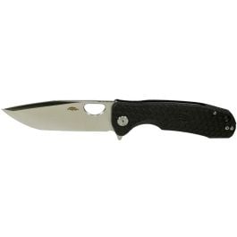 Honey Badger Tanto D2 Flipper Knife - Large, Black