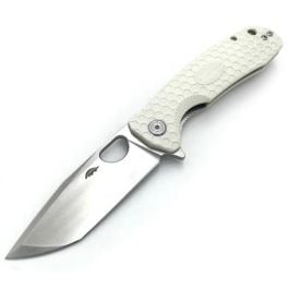 Honey Badger Tanto Knife - Large, White