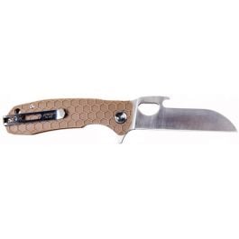 Honey Badger Tong Large Folding Knife - Tan