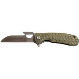 Honey Badger Tong Small Folding Knife - Green