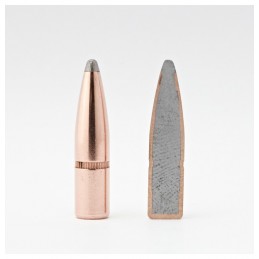 Hornady 129gr SP InterLock 6.5mm .264 Caliber (100)