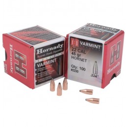HORNADY 22 Cal .224 45gr Hornet