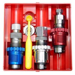 Lee Precision Luger Breech Lock Carbide Die Set - 3 Dies , 9mm