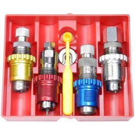Lee Precision Luger Breech Lock Carbide Die Set - 4 Dies , 9mm