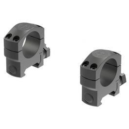 Leupold Mark 4 Medium Aluminium Ring Mount - 1", Black