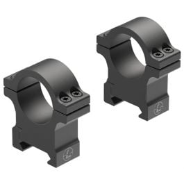 Leupold Open Range Cross-Slot Ring Mount - High, 1", Black
