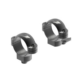 Leupold Quick Release 1" Medium Ring Mount - Gloss Black