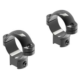 Leupold Rimfire 3/8" Ring Mount - 1", Medium, Gloss Black
