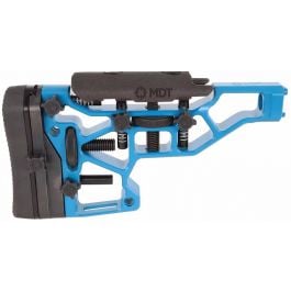 MDT SRS-X Premier Short Skeleton Rifle Stock - Blue