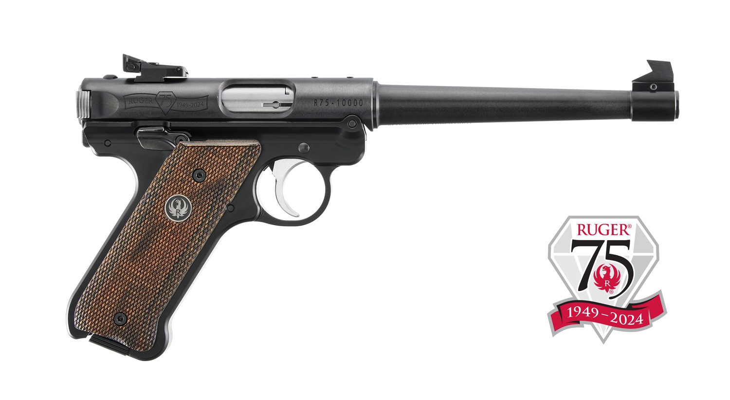 RUGER 22LR MKIV 75TH ANNIVERSARY MODEL (40175) - Outfitters 4 Africa