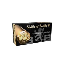 S&B Ammo - 40 S&W 180gr FMJ [50]