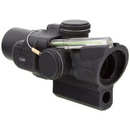 Trijicon 1.5x16S Compact ACOG Scope - Dual Illuminated Green Ring and 2 MOA Center Dot Reticle