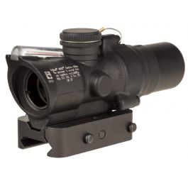 Trijicon 1.5x16S Compact ACOG Scope - Low Height, Dual Illuminated Red Ring & 2 MOA Center Dot Reticle