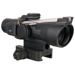 Trijicon 2x20 ACOG RTR 9mm PCC Dual Illuminated Compact Scope - RTR 9mm PCC Reticle, Black