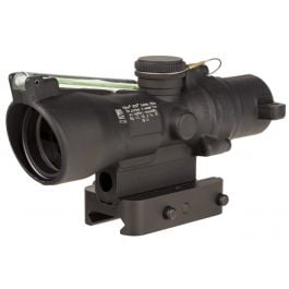 Trijicon 3x24 ACOG Compact Dual Illuminated Scope - Low Height, Green Crosshair 7.62x39/123gr. Ballistic Reticle, Black