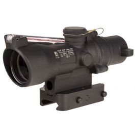 Trijicon 3x24 ACOG Dual Illuminated Compact Scope - Red Horseshoe Dot .223/55gr. Ballistic Reticle, Black