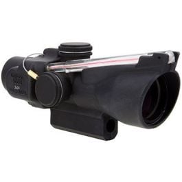 Trijicon 3x24 Compact ACOG Scope - Dual Illuminated, Red Crosshair .223 / 55gr. Ballistic Reticle