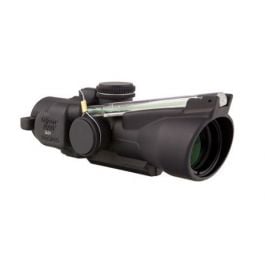 Trijicon 3x24 Compact ACOG Scope - Low Height, Dual Illuminated, Green Crosshair .7.62x39 / 123gr Ballistic Reticle