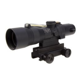 Trijicon 3x30 Compact ACOG Scope - Dual Illuminated, Amber Chevron .223/62gr. Ballistic Reticle