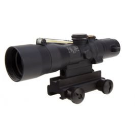 Trijicon 3x30 Compact ACOG Scope - Dual Illuminated, Amber Crosshair .223/62gr. Remington Ballistic Reticle