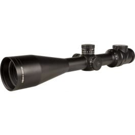 Trijicon Accupoint 4-24x50 Riflescope - Amber Triangle Post Reticle, Black