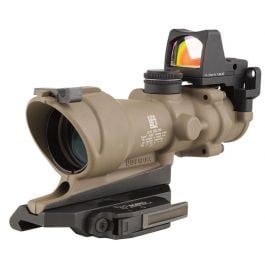 Trijicon ACOG 4x32 ECOS Tritium Riflescope With Trijicon RMR -.223 BDC Tritium Only, Amber Crosshair Reticle, B