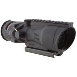 Trijicon ACOG 6x48 BAC Scope - Fibre Illuminated, .50 BMG Red Chevron Reticle, Picatinny Rail