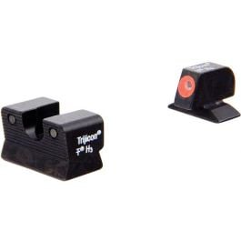 Trijicon BE112O Beretta 90-TWO HD Night Sight Set (Orange Front Outline)