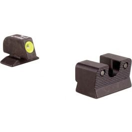 Trijicon BE113Y Beretta 92/96A1 HD Night Sight Set (Yellow Front Outline)