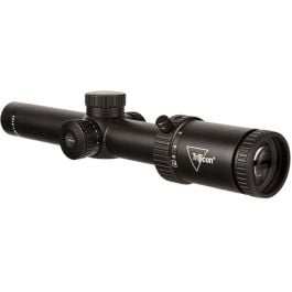 Trijicon Credo HX 1-6x24mm Riflescope - Green .308 BDC Hunter Holds Reticle, Black