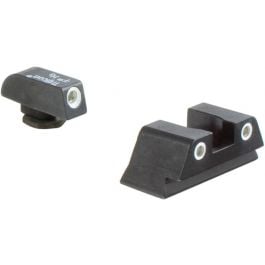 Trijicon GL13-C-600777 Bright & Tough Night Sight Set (Green Front & Green Rear, for Glock Pistols)