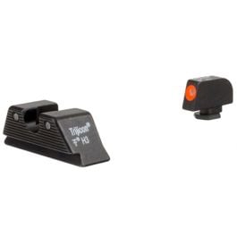 Trijicon HD XR Glock Night Sight Set - MOS Fit Rear, Orange Front Outline