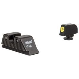 Trijicon HD XR Glock Night Sight Set - MOS Fit Rear, Yellow Front Outline